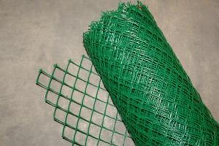 ФОТОГРАФИЯ Заборная решетка пластиковая З-35 1,2*10м (Зеленая)