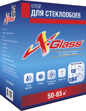 ФОТОГРАФИЯ Клей для стеклохолста и обоев	500гр	X-Glass