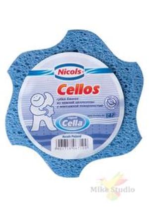 ФОТОГРАФИЯ Nicols Cello CELLOS губка для тела целлюлозная 1 шт/30 шт./504220