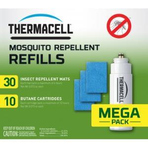 ФОТОГРАФИЯ ThermaCell Набор запасной Thermacell Mega Refill (10 газовых картриджей + 30 пластин)