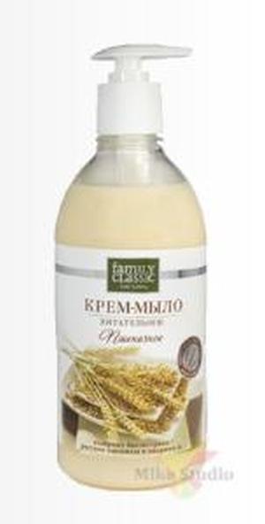 ФОТОГРАФИЯ Family Classic крем-мыло питательное пшеница 530мл./12шт./7806
